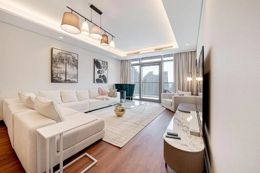 Paramount Midtown Luxury 2 Bedroom With Full Burj-Khalifa View Dubai United Arab Emirates